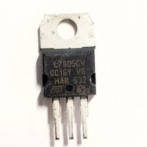 L7805CV | LINEAR VOLTAGE REGULATOR IC POSITIVE FIXED 1 OUTPUT 1.5A TO-220 THROUGH HOLE