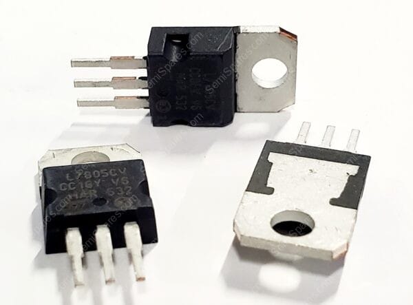 L7805CV | LINEAR VOLTAGE REGULATOR IC POSITIVE FIXED 1 OUTPUT 1.5A TO-220 THROUGH HOLE - Image 3