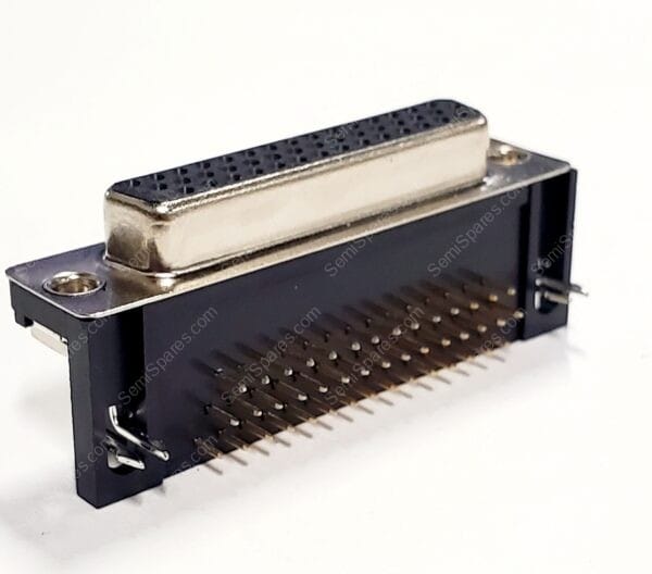 181-044-213R531 | 44 POSITION D-SUB HIGH DENSITY RECEPTACLE FEMALE SOCKETS CONNECTOR PANEL MOUNT THROUGH HOLE RIGHT ANGLE