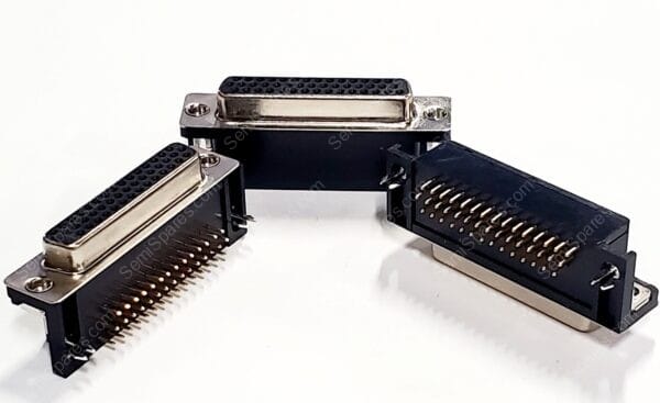 181-044-213R531 | 44 POSITION D-SUB HIGH DENSITY RECEPTACLE FEMALE SOCKETS CONNECTOR PANEL MOUNT THROUGH HOLE RIGHT ANGLE - Image 3
