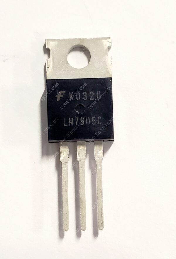 LM7905CT | LINEAR VOLTAGE REGULATOR IC NEGATIVE FIXED 1 OUTPUT 1A TO-220-3 THROUGH HOLE