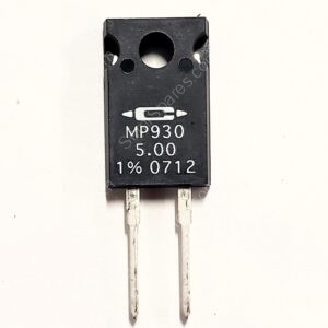 MP930-5.00-1% | 5 OHMS +-1% 30W THROUGH HOLE RESISTOR TO-220-2 FULL PACK MOISTURE RESISTANT NON-INDUCTIVE THICK FILM