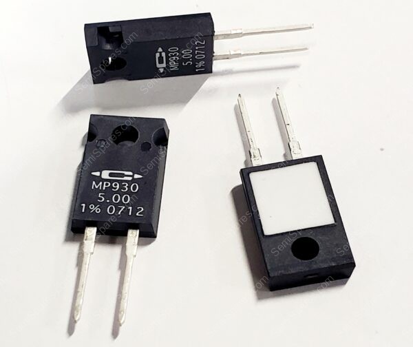 MP930-5.00-1% | 5 OHMS +-1% 30W THROUGH HOLE RESISTOR TO-220-2 FULL PACK MOISTURE RESISTANT NON-INDUCTIVE THICK FILM - Image 3