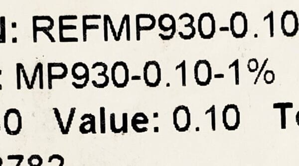 MP930-0.10-1% | 100 MOHMS 1% 30W THROUGH HOLE RESISTOR TO-220-2 FULL PACK MOISTURE RESISTANT NON-INDUCTIVE THICK FILM - Image 4