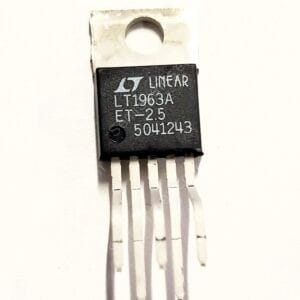 LT1963AET-2.5 | LDO VOLTAGE REGULATOR 1.5A LOW NOISE FAST TRANSIENT RESPONSE THROUGH HOLE TO-220-5 2.5V OUTPUT