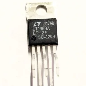LT1963AET-2.5 | LDO VOLTAGE REGULATOR 1.5A LOW NOISE FAST TRANSIENT RESPONSE THROUGH HOLE TO-220-5 2.5V OUTPUT