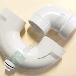 4807-2 4878 | SET INCLUDES 4807-2 and 4878 2" P-TRAP W/ CLEANOUT and  90Â° ELBOW  PVC-1 WHITE