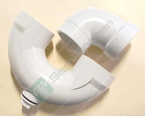 4807-2 4878 | SET INCLUDES 4807-2 and 4878 2" P-TRAP W/ CLEANOUT and 90° ELBOW PVC-1 WHITE