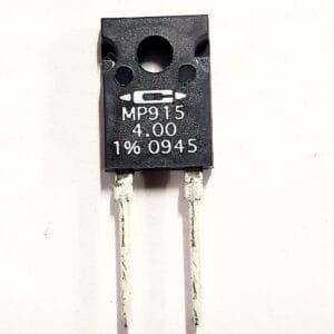 MP915-4.00-1% | 4 OHMS 1% 15W THROUGH HOLE RESISTOR TO-126-2 MOISTURE RESISTANT NON INDUCTIVE THICK FILM
