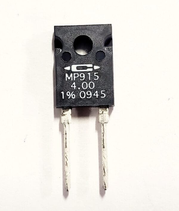 MP915-4.00-1% | 4 OHMS 1% 15W THROUGH HOLE RESISTOR TO-126-2 MOISTURE RESISTANT NON INDUCTIVE THICK FILM