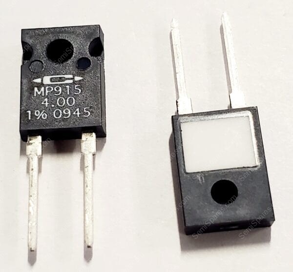 MP915-4.00-1% | 4 OHMS 1% 15W THROUGH HOLE RESISTOR TO-126-2 MOISTURE RESISTANT NON INDUCTIVE THICK FILM - Image 3