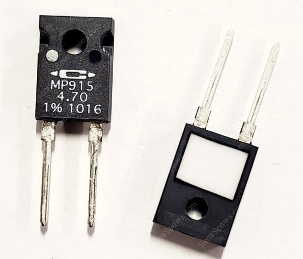MP915-8.00-1% | 8 OHMS 1% 15W THROUGH HOLE RESISTOR TO-126-2 MOISTURE RESISTANT NON-INDUCTIVE THICK FILM - Image 3