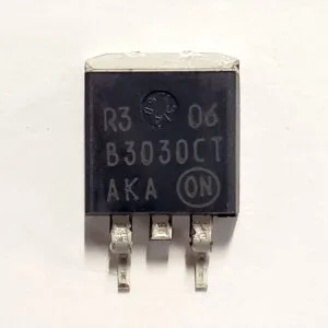 MBRB3030CT | DIODE ARRAY 1 PAIR COMMON CATHODE 30V 15A SURFACE MOUNT TO-263-3 D2PAK (2 LEADS+TAB) TO-263AB