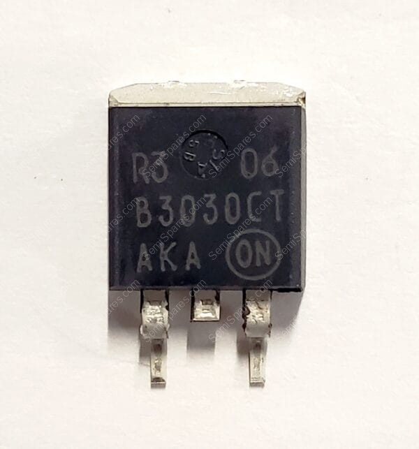MBRB3030CT | DIODE ARRAY 1 PAIR COMMON CATHODE 30V 15A SURFACE MOUNT TO-263-3 D2PAK (2 LEADS+TAB) TO-263AB