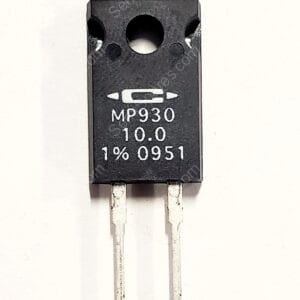 MP930-10.0-1% | 10 OHMS 1% 30W THROUGH HOLE RESISTOR TO-220-2 FULL PACK MOISTURE RESISTANT NON INDUCTIVE THICK FILM