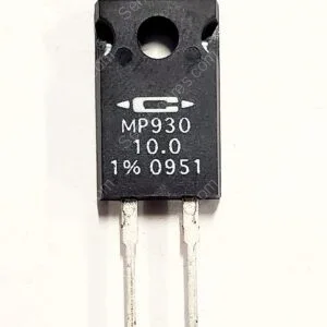 MP930-10.0-1% | 10 OHMS 1% 30W THROUGH HOLE RESISTOR TO-220-2 FULL PACK MOISTURE RESISTANT NON INDUCTIVE THICK FILM
