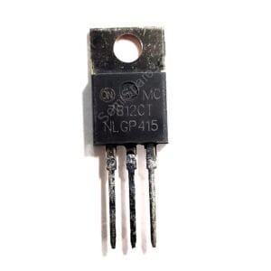 MC7812CT | LINEAR VOLTAGE REGULATOR IC POSITIVE FIXED 1 OUTPUT 1A TO-220 MAX 35V THROUGH HOLE