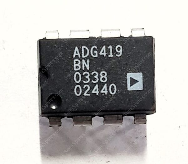 ADG419BN | 1 CIRCUIT IC SWITCH 2:1 35 OHM 8-PDIP 12V THROUGH HOLE