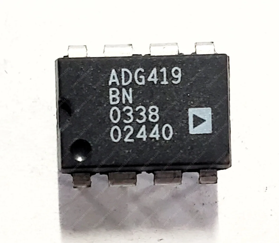 ADG419BN | 1 CIRCUIT IC SWITCH 2:1 35 OHM 8-PDIP 12V THROUGH HOLE