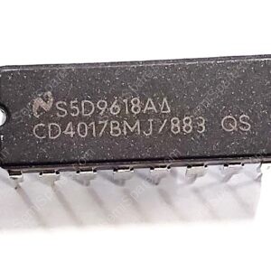 CD4017BMJ/883 | COUNTER SHIFT REGISTERS 1 CIRCUIT 5 BIT 3V-15V TERMINAL COUNT OUTUTTHROUGH HOLE