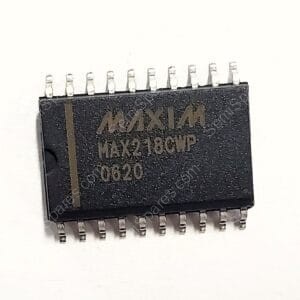 MAX218CWP | 2/2 TRANSCEIVER FULL RS232 20-SOIC 100MV 1.8V-4.25V SURFACE MOUNT