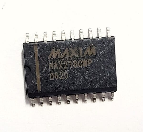 MAX218CWP | 2/2 TRANSCEIVER FULL RS232 20-SOIC 100MV 1.8V-4.25V SURFACE MOUNT