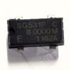 SG-531P 8.0000MC | 8 MHZ XO (STANDARD) CMOS TTL OSCILLATOR 5V ENABLE/DISABLE 8-DIP 4 LEADS (HALF SIZE) THROUGH HOLE