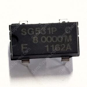 SG-531P 8.0000MC | 8 MHZ XO (STANDARD) CMOS TTL OSCILLATOR 5V ENABLE/DISABLE 8-DIP 4 LEADS (HALF SIZE) THROUGH HOLE