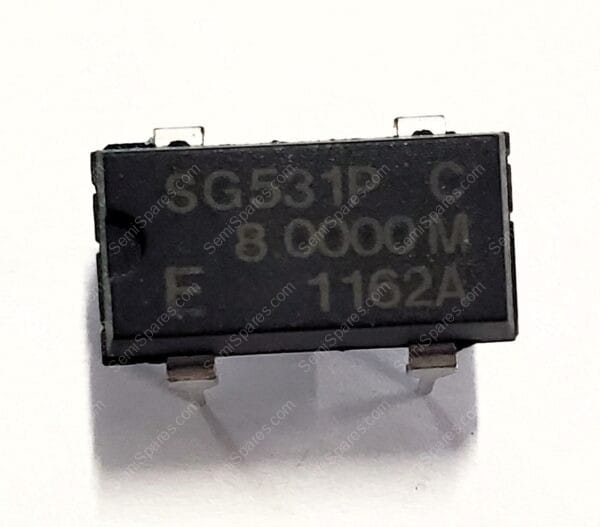 SG-531P 8.0000MC | 8 MHZ XO (STANDARD) CMOS TTL OSCILLATOR 5V ENABLE/DISABLE 8-DIP 4 LEADS (HALF SIZE) THROUGH HOLE