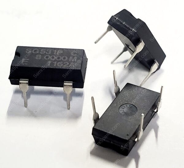SG-531P 8.0000MC | 8 MHZ XO (STANDARD) CMOS TTL OSCILLATOR 5V ENABLE/DISABLE 8-DIP 4 LEADS (HALF SIZE) THROUGH HOLE - Image 3