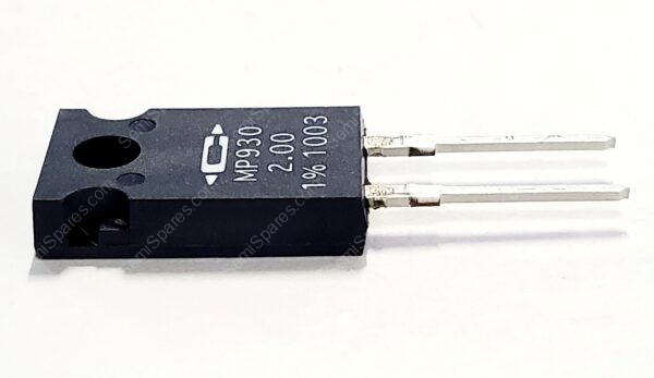 MP930-2.00-1% | 2 OHMS 1% 30W THROUGH HOLE RESISTOR TO-220-2 FULL PACK MOISTURE RESISTANT NON-INDUCTIVE THICK FILM - Image 2