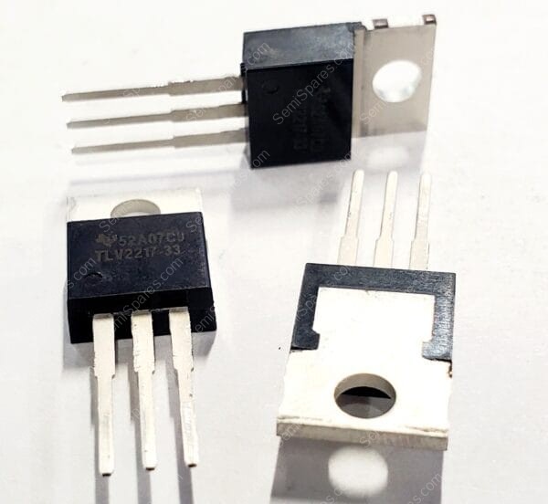 TLV2217-33KC | LINEAR VOLTAGE REGULATOR IC POSITIVE FIXED 1 OUTPUT 500MA TO-220-3 THROUGH HOLE - Image 3