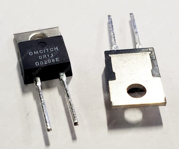 TCH35PR100JE | 100 MOHMS 5% 35W THROUGH HOLE RESISTOR TO-220-2 MOISTURE RESISTANT THICK FILM - Image 3