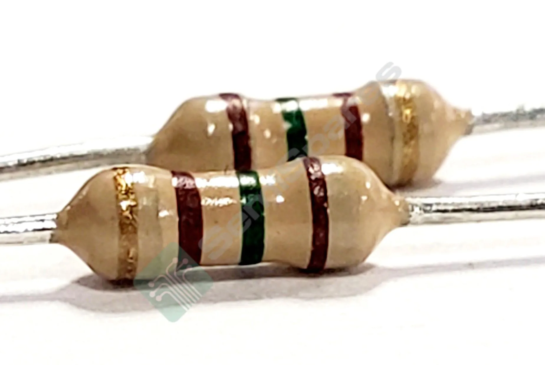 CF1/4CT52R151J | 150 OHMS 5% .25W 1/4W THROUGH HOLE RESISTOR AXIAL CARBON FILM - Image 2