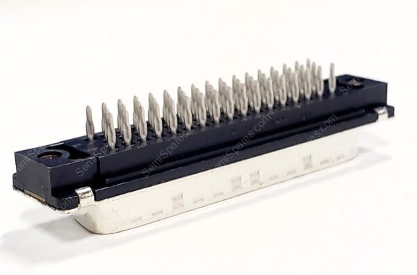 5749892-1 | 50 POSITION D-SUB PLUG MALE PINS CONNECTOR THROUGH HOLE PRESS FIT GROUNDING INDENTS - Image 2