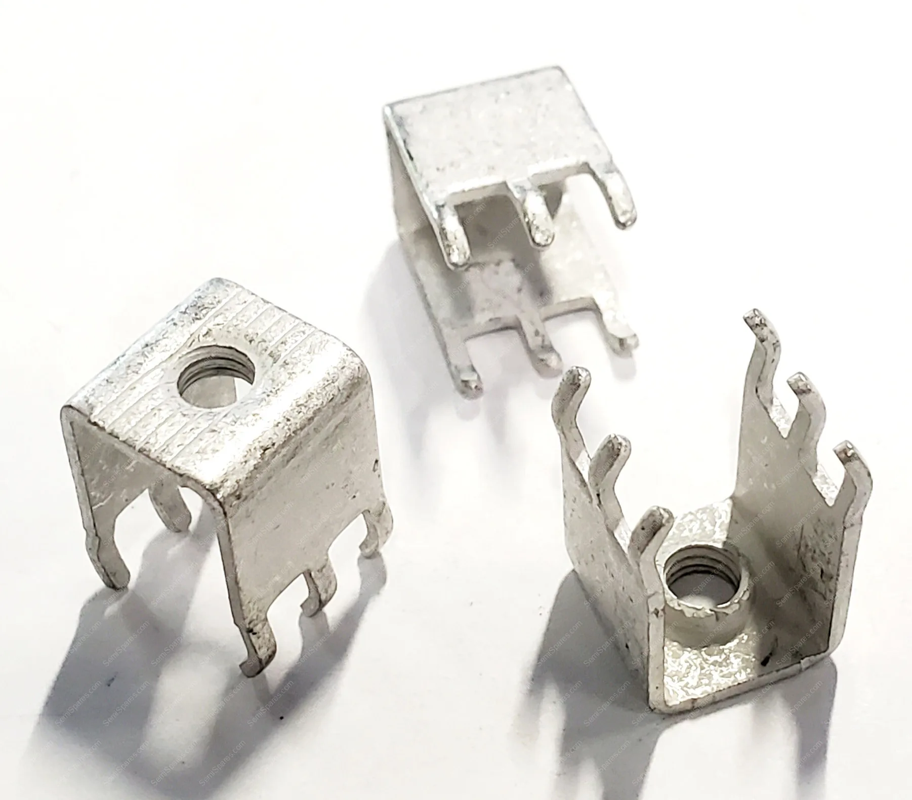 8196 | 6 PIN SCREW TERMINAL POWER TAP 10-32 THROUGH HOLE SNAP FIT  (NO SCREWS) - Image 3