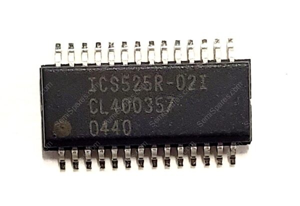 ICS525R-02I | CLOCK GENERATOR FANOUT DISTRIBUTION IC 250MHZ 1 28-SSOP 0.154" 3.90MM WIDTH 3V-5.5V SURFACE MOUNT