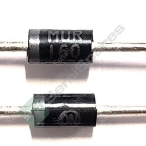 MUR160RLG | DIODE 600V 1A THROUGH HOLE AXIAL 600V