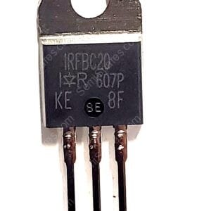 IRFBC20PBF | N-CHANNEL 600V 2.2A (TC) 50W (TC) THROUGH HOLE TO-220AB 10V