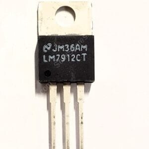 LM7912CT | LINEAR VOLTAGE REGULATOR IC NEGATIVE FIXED 1 OUTPUT 1A TO-220-3 -12V/-35V SHORT CIRCUIT THROUGH HOLE
