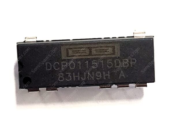 DCP011515DBP | ISOLATED MODULE DC DC CONVERTER 2 OUTPUT 15V-15V 33MA, 33MA 13.5V-16.5V INPUT THROUGH HOLE