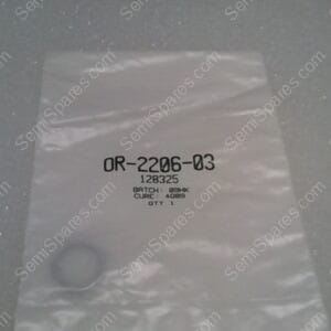 OR-2206-03 | O RING,VITON 2-206, 501629, PISM