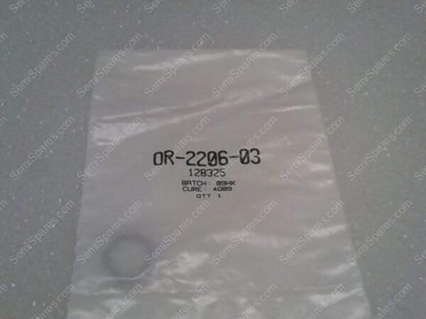OR-2206-03 | O RING,VITON 2-206, 501629, PISM