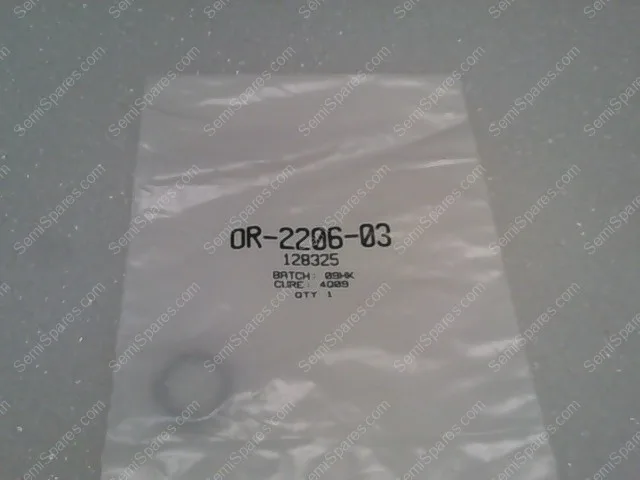 OR-2206-03 | O RING,VITON 2-206, 501629, PISM