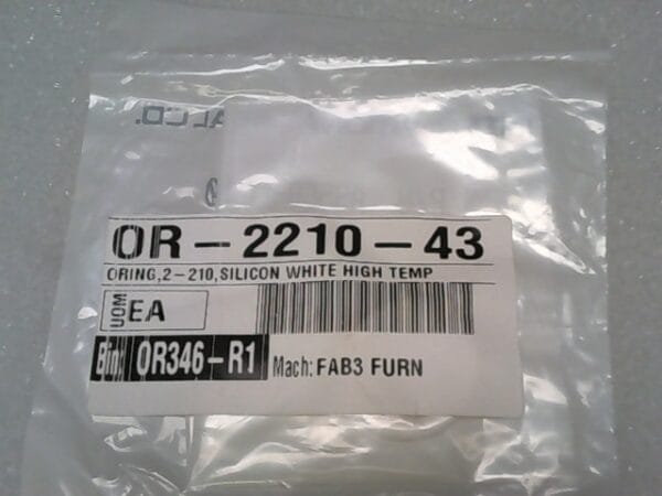 OR-2210-43 | O-RING 2-210 SILICONE WHITE HIGH TEMP - Image 2