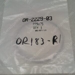 OR-2229-03 | O-RING VITON 2-229 TOP WINDOW 33700