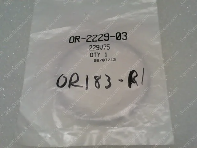 OR-2229-03 | O-RING VITON 2-229 TOP WINDOW 33700
