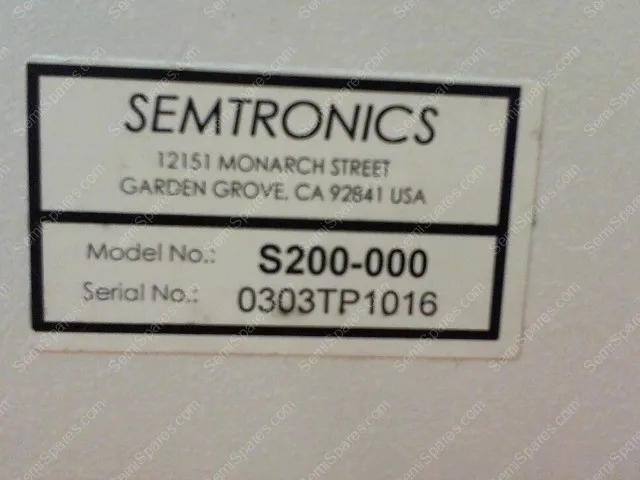 XX-4291-00 | ESD CONTROL BOX, SEMTRONICS, SYSTEM 2001 - Image 5