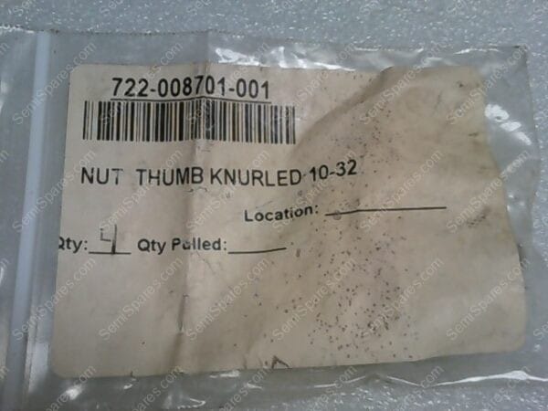 722-008701-001 | NUT THUMB KNURKED 10-32 - Image 2