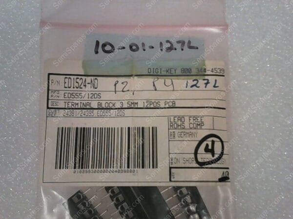 ED555/12DS | TERMINAL BLOCK 3.5MM 12POS PCB, DIGI-KEY PN: ED1524-ND - Image 4